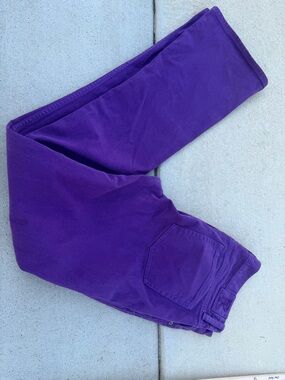 Women's Ralph Lauren Purple Denim Jeans Size 30